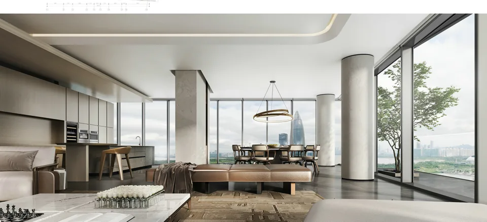 Bay One Residence — Design Visualisation · 3