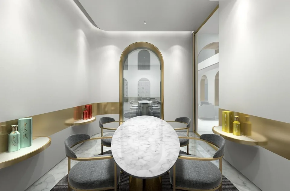 Guijiu Experience Centre — Visualisasi Desain · 3