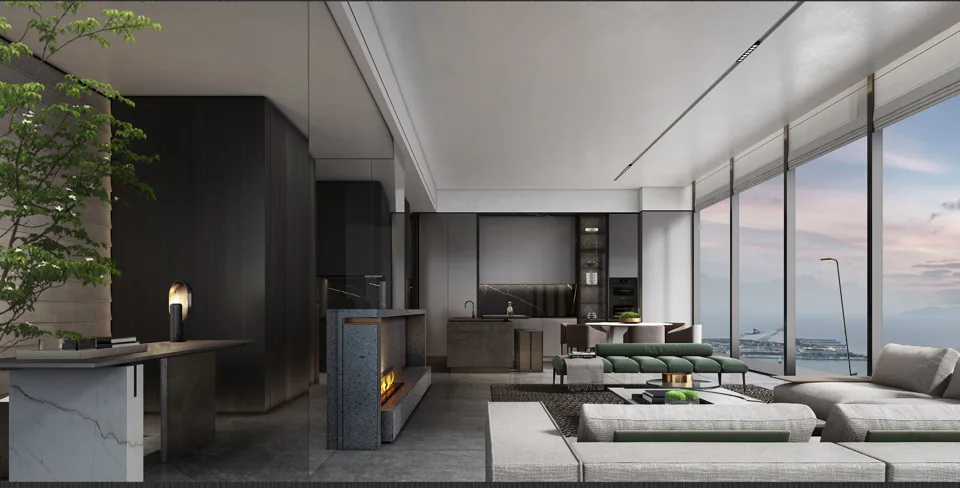 Prince Bay Apartments — Design Visualisation · 2