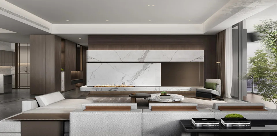 Zhongzhou Bay Residence — Visualisasi Desain