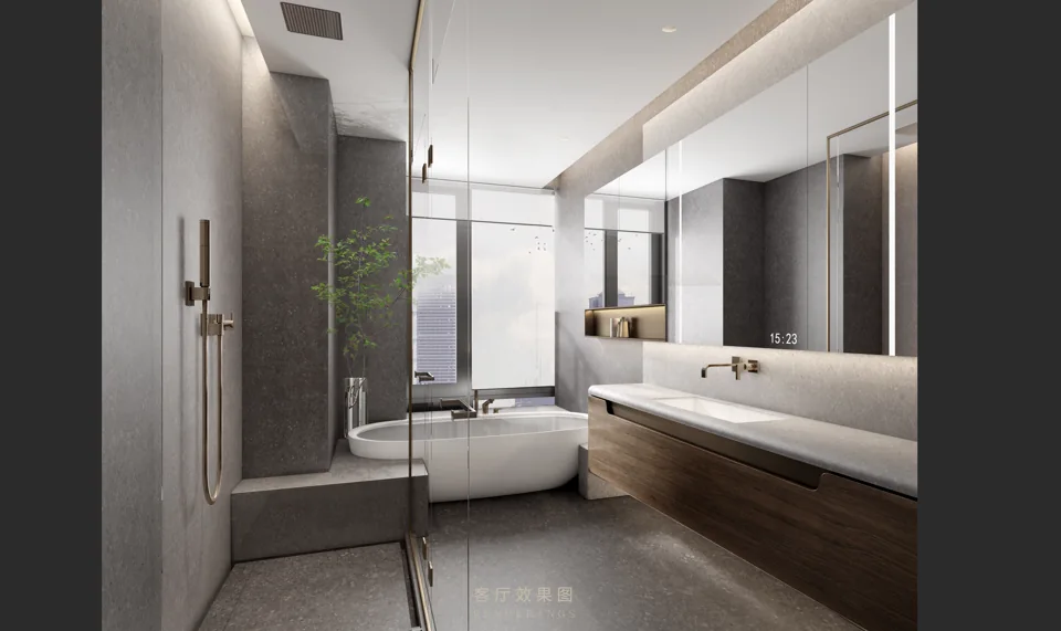 Zhongzhou Bay Residence — Visualisasi Desain · 2