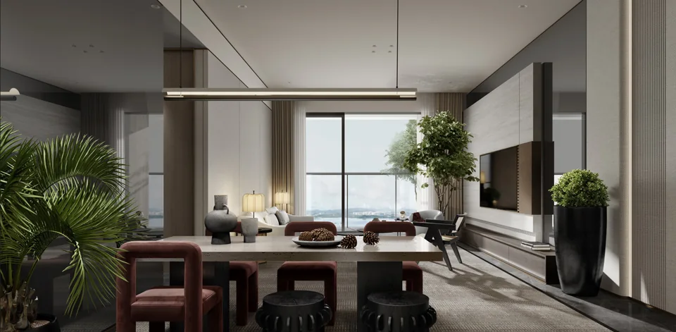 Zhongzhou Bay Residence — Visualisasi Desain · 3